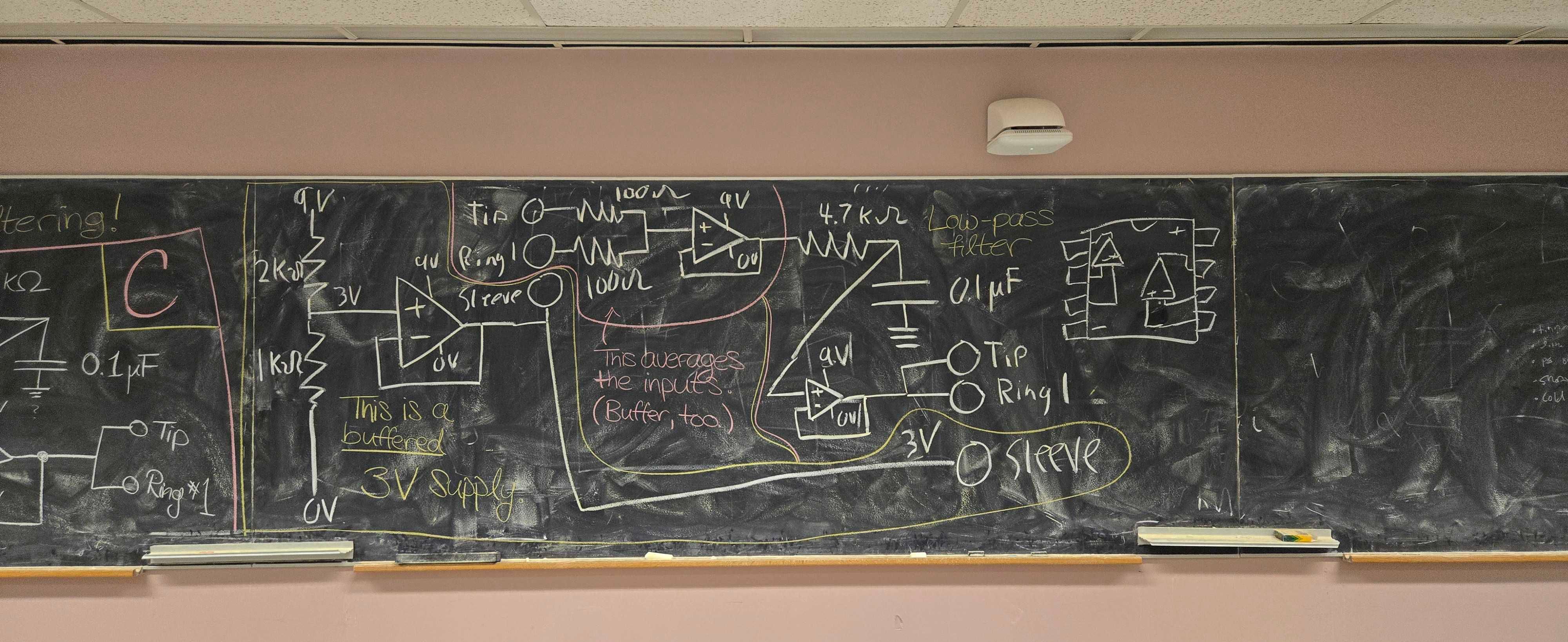 The overall circuit diagram